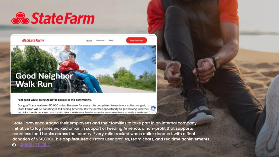 State Farm Charity Run