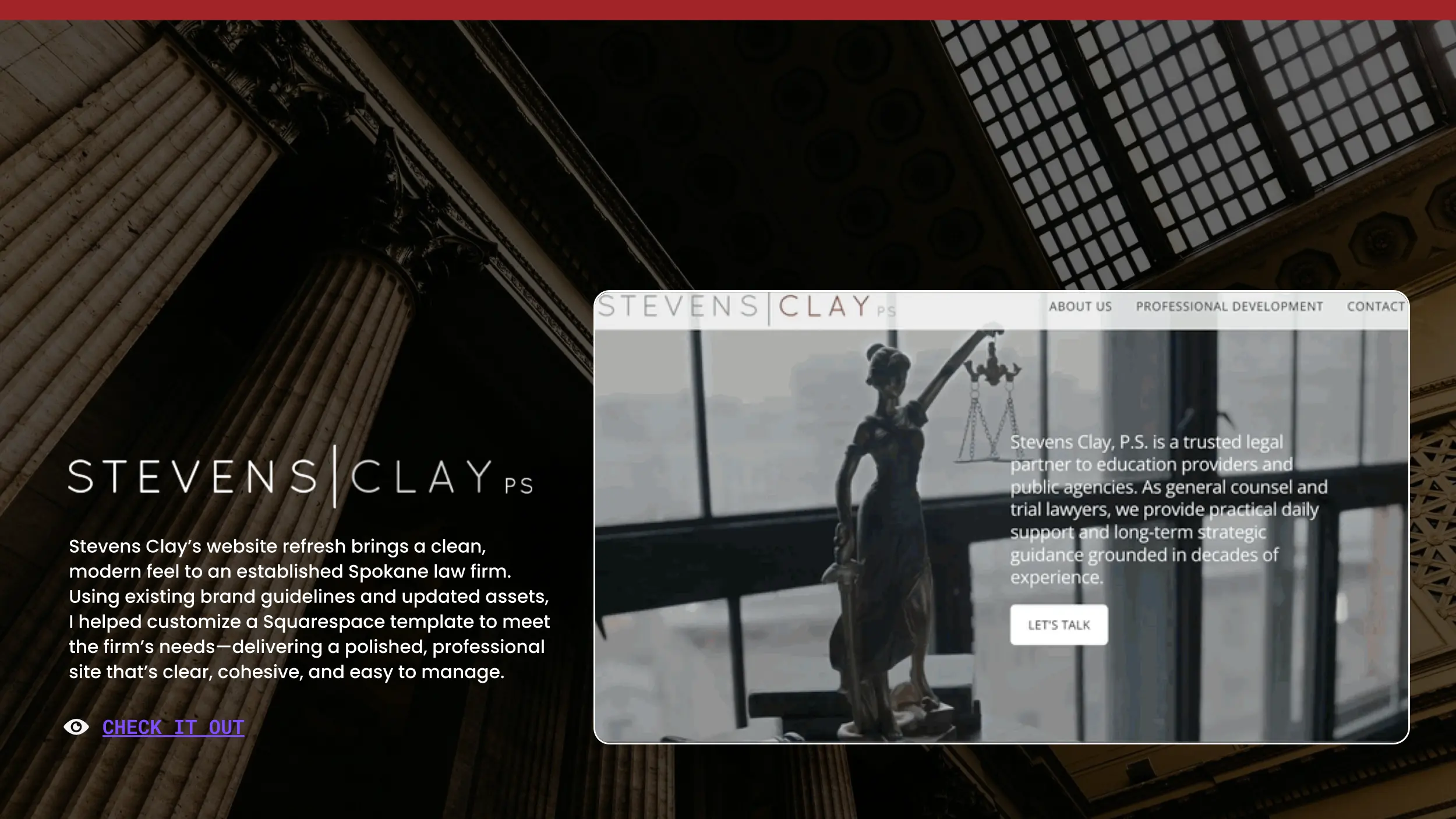 Stevens Clay Redesign